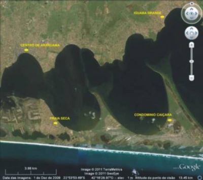 terreno frente para Lagoa de Araruama