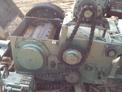 Picador de madeiras completo com motor 75 cv 