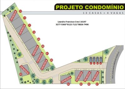 Casa em condomínio no Monte Castelo 