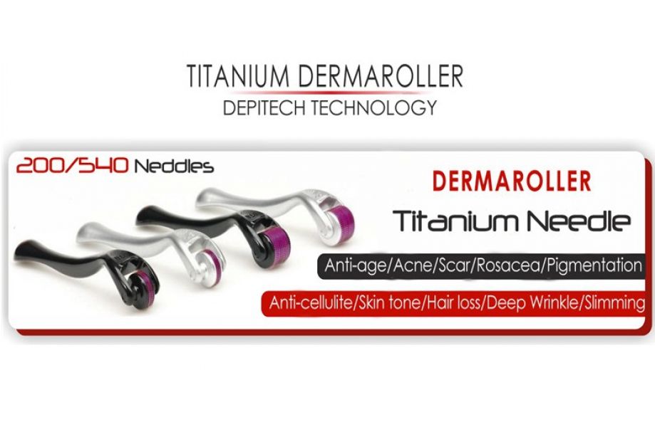 Dermarollers com Agulha de Titânio