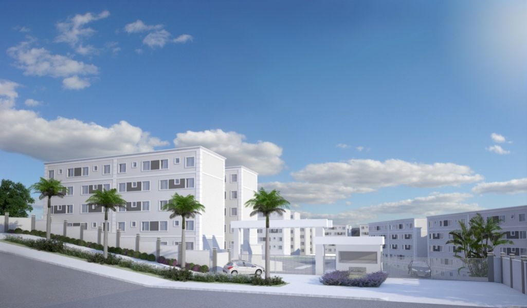 Apto 42 4º andar Edifício Santa Clara, atrás da Riachuelo Dutra, 2 dorms minha casa minha vida.