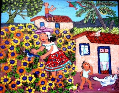 OBRAS DA ARTISTA NAIF CONCEIÇAO SILVA A VENDA COM AJUR SP 