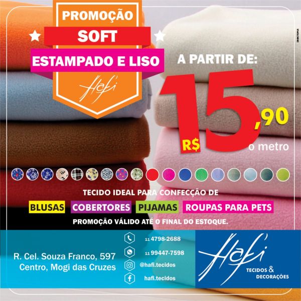 Soft Estampado e Liso