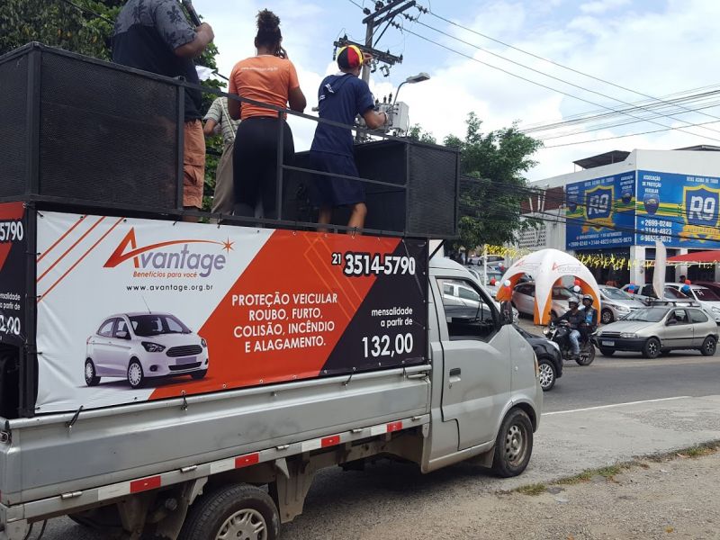 Mini Trio Elétrico para Carreata Política