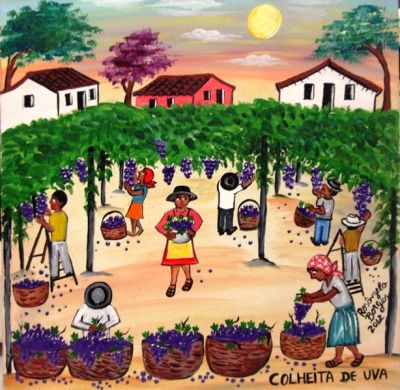 OBRAS DA ARTISTA NAIF ROSANGELA BORGES A VENDA COM AJUR SP 