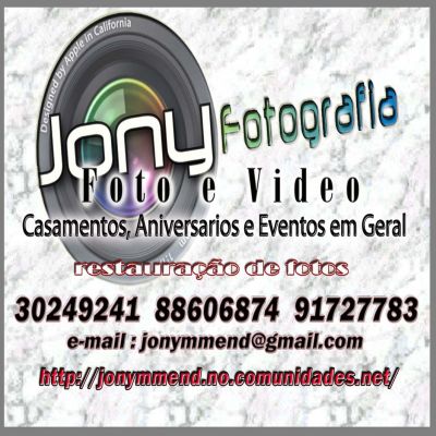 Foto e Vídeo Banner Jony