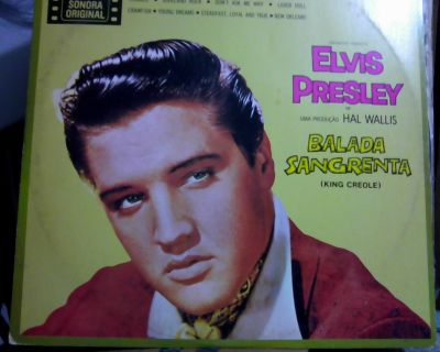 ELVIS PRESLEY-5LPS C/TRILHA SONORA DOS FILMES