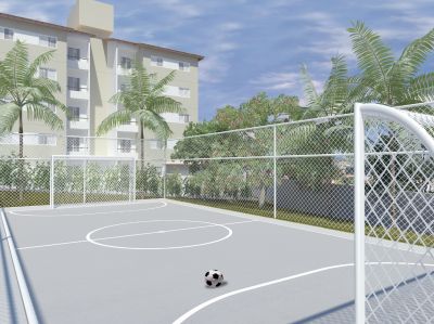 Apto 2 dorms em construção