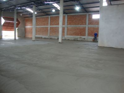 Pisos industriais e Pavimentação