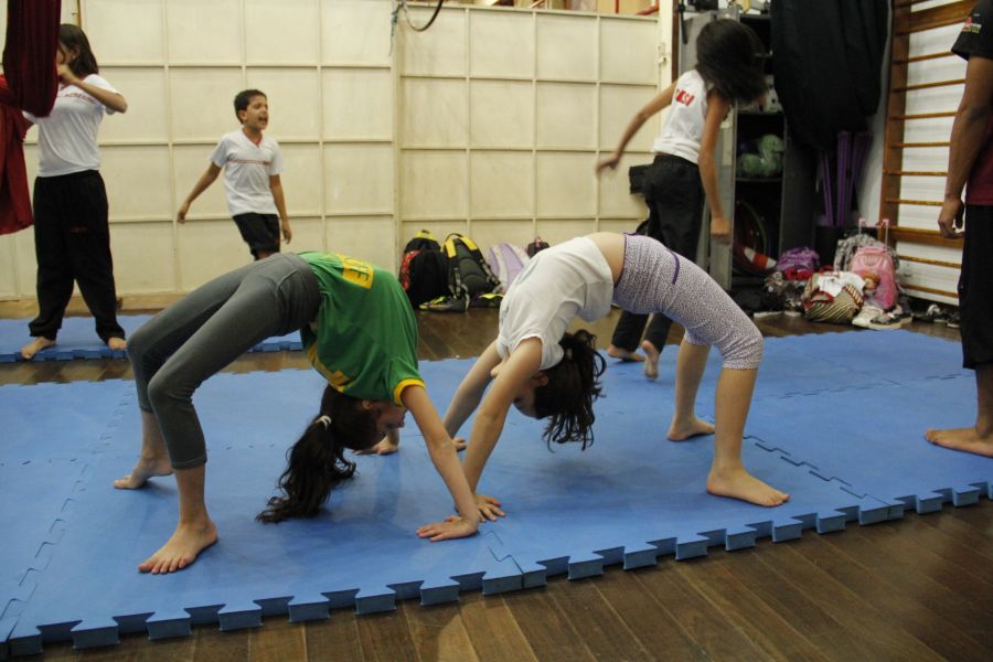 Aulas de circo, oficinas de circo