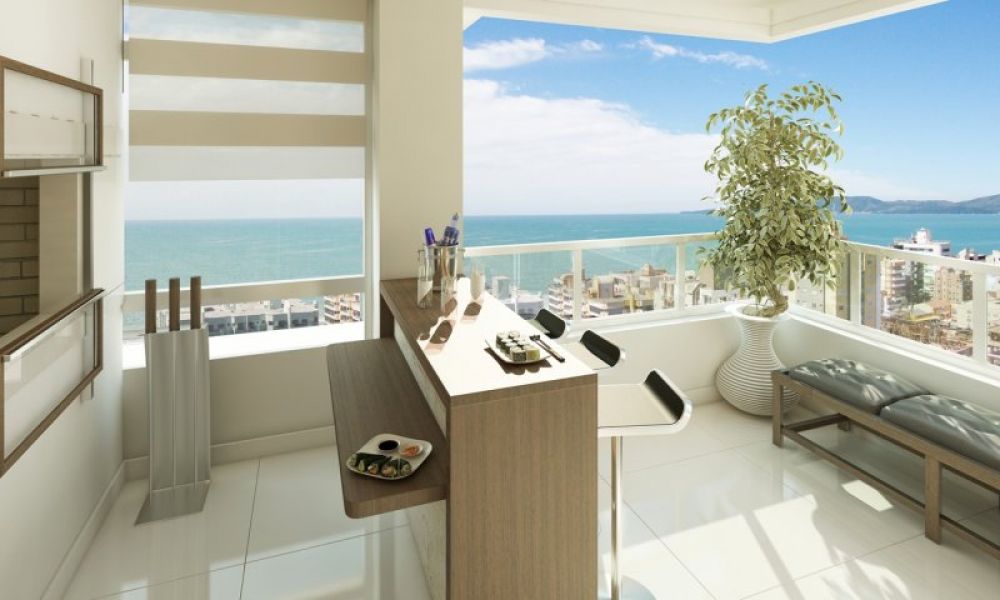 Apartamentos no litoral catarinense