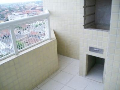 Apartamento de 2 dorm. 1 suíte-churrasq. na sacada - Praia Grande-SP