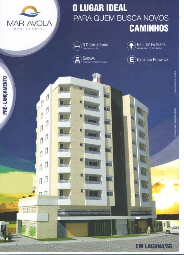 Residencial Mar Avola-praia do Mar Grosso em Laguna.