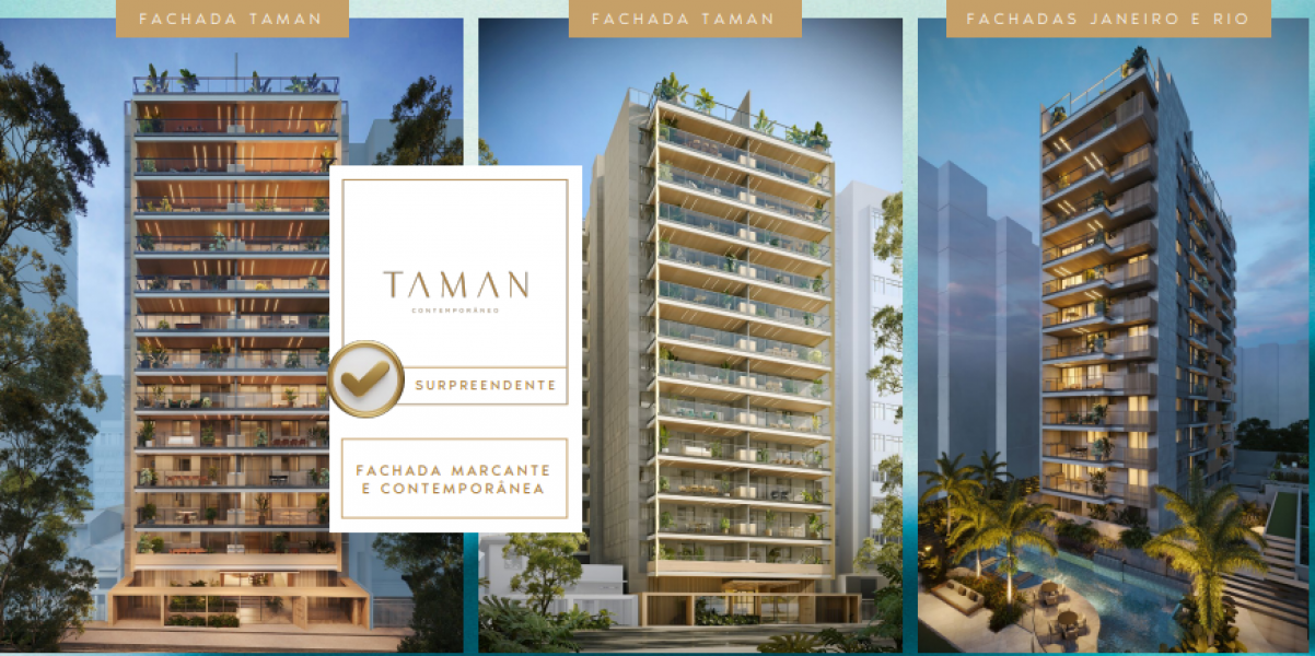 Taman Contemporâneo Studios a 4 quartos no bairro do Flamengo