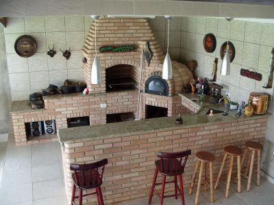 FORNO DE PIZZA, CHURRASQUEIRAS E FOGÕES A LENHA