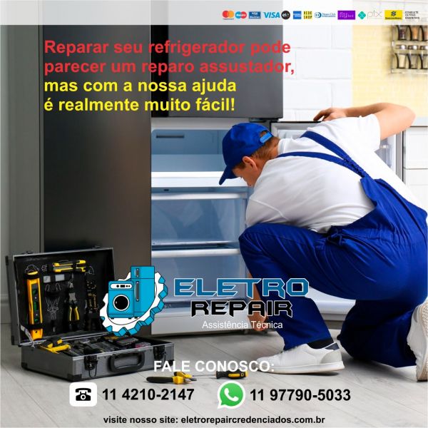 Reparos Técnico Geladeira LG Aço Inox na região Ipiranga