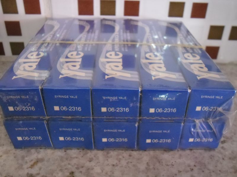 Seringas Hipodermicas De Vidro 3ml Pacote Com 10 Unidades