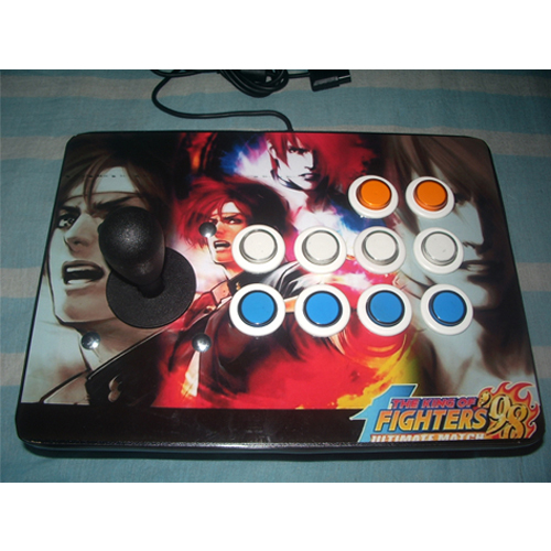 Controle Arcade Fliperama do KOF98 para Playstation 1 e 2