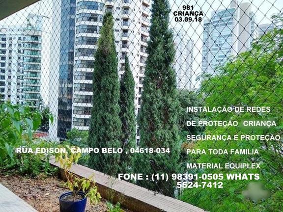 Telas de Proteção no Campo Belo, Condominio Particolare, (11) 98391-0505 zap 