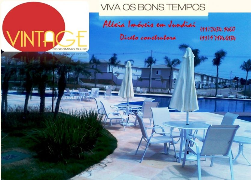 Condomínio Vintage Jundiaí Direto c/ construtora