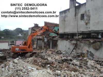 Empresa com experiência - SINTEC DEMOLIÇÕES -adoodbr