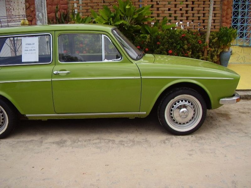 Variant I 1974 Verde Hipie (Raridade) Vw