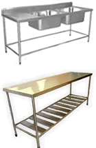 MESA DE AÇO - PRATELEIRAS DE AÇO INOX - FOGÃO - FORNOS - GELADEIRAS - BALCÃO FRIGORIFICO - COMPRO