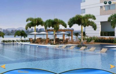 Vistta Laguna, Lançamento de imóveis, Incrível, 4 Quartos com suítes, Lazer, na Barra