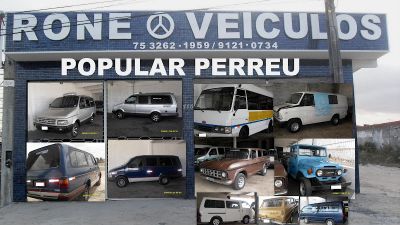 FORD FURGLAINE F1000 VERANEIO IBIZA MICROONIBUS EM RONE VEICULOS75 32621959/91210734