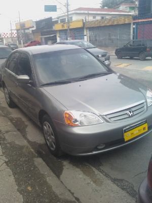 HONDA CIVIC LX AUTOMÁTICO + COURO 2001.TL11-70481930