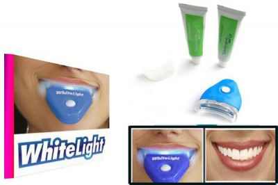 Clareador dentário White Light - WhiteLight. Resultado rapid