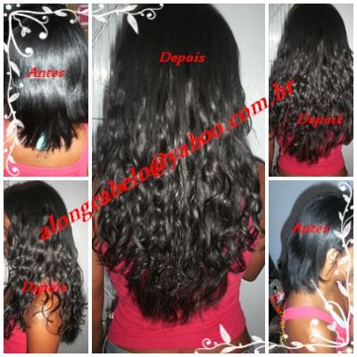 alongamento de cabelo - campo grande -rj 