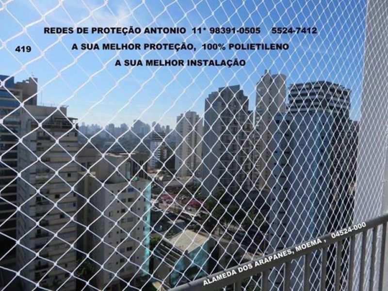 Tela para janela, em Santo Amaro, Alameda Santo Amaro, (11) 5524-7412