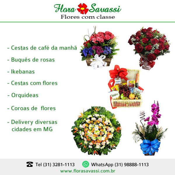 Contagem MG Flores Floriculturas em Contagem Entrega de Flores e coroas de flores em Contagem MG 