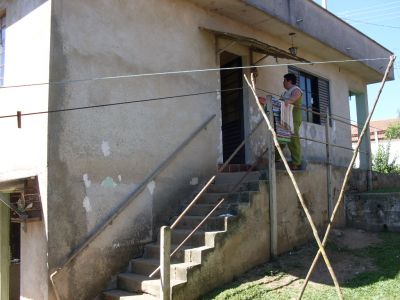 VENDO URGENTE EM MAIRINQUE TERRENO COM CASA