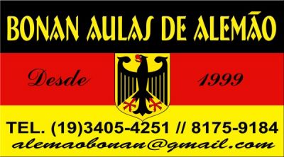 BONAN AULAS DE AEMÃO