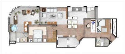 L' Officina - Aptos prontos de 82 m² á 157 m² - 1 dormt - 1 suíte !!!!!