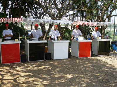 Barraquinhas coloridas