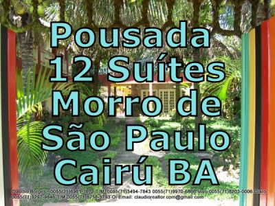 Pousada a venda na Bahia, Morro de São Paulo, Gamboa, 12 Suites.