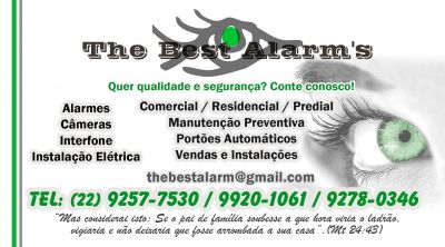 ALARMES CÂMERAS INTERFONE  ISTALAÇÃO ELÉTRICA
