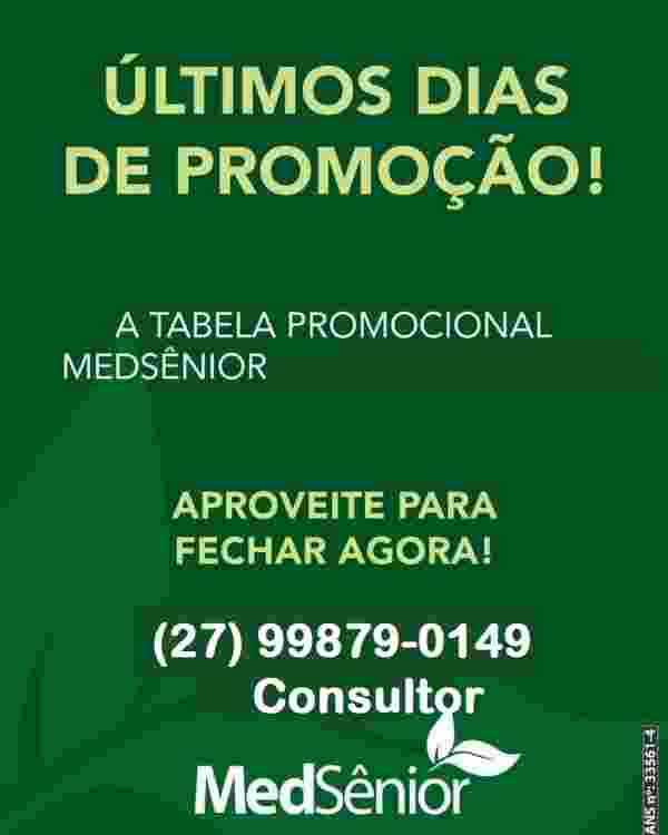 Medsenior Planos Es Tabelas promocionais  (27) 3055-4439 /99505-6839