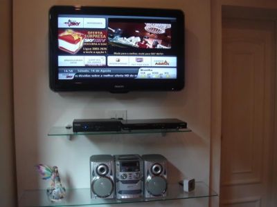 INSTALAÇÃO DE SUPORTE TV LCD PLASMA LED EM BELO HORIZONTE