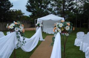 Alugo chacara nova para Agrishow, festas e eventos em geral 