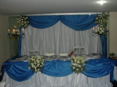 Buffet a domicilio com decoração 