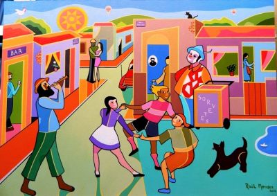 OBRAS DO ARTISTA NAIF RAUL MENDEZ A VENDA COM AJUR SP 