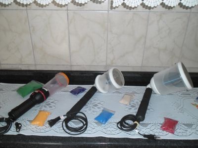 MAQUINA DE FLOCAR - AVELUDAR