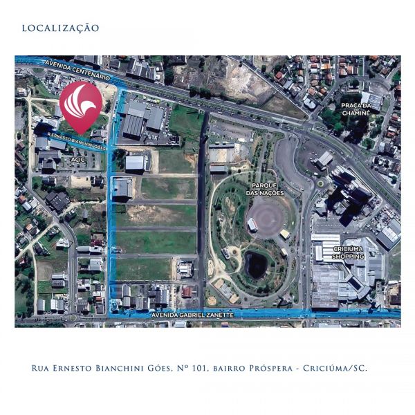 Parque América bairro Prospera Criciúma