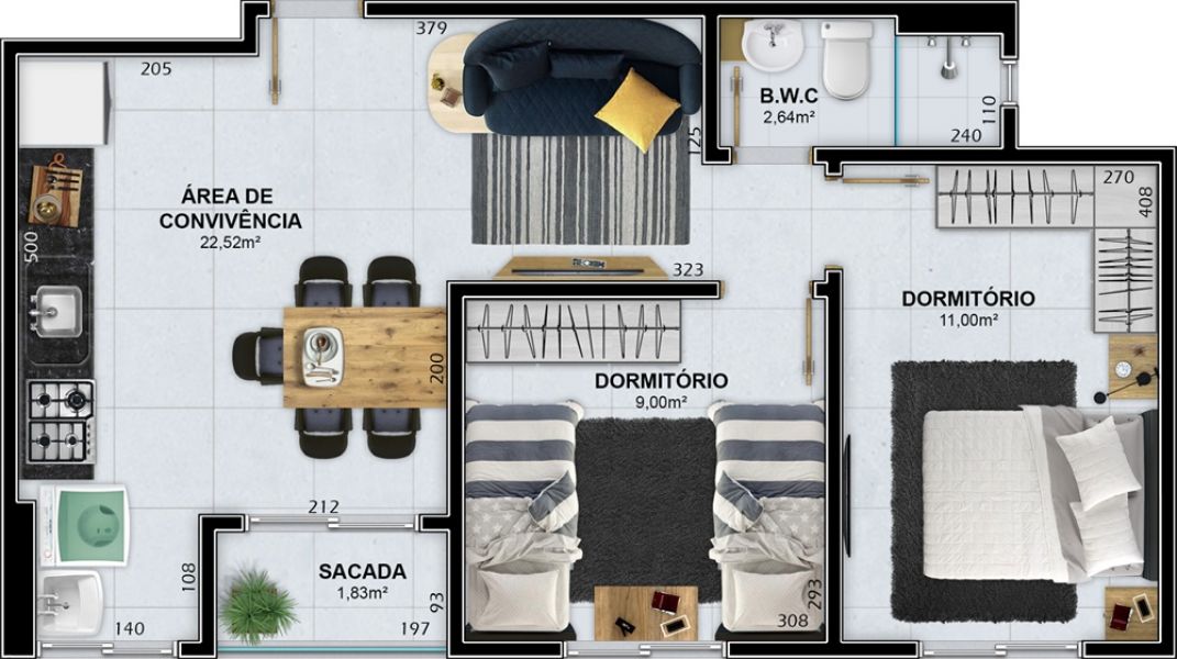 Monte Ravello residencial bairro Rio Maina Criciúma