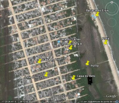 Casa de praia mobiliada (Porteira fechada)