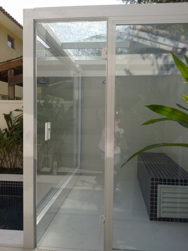 Sauna  a Vapor de Vidro - Saunas-Seca-Sauna 